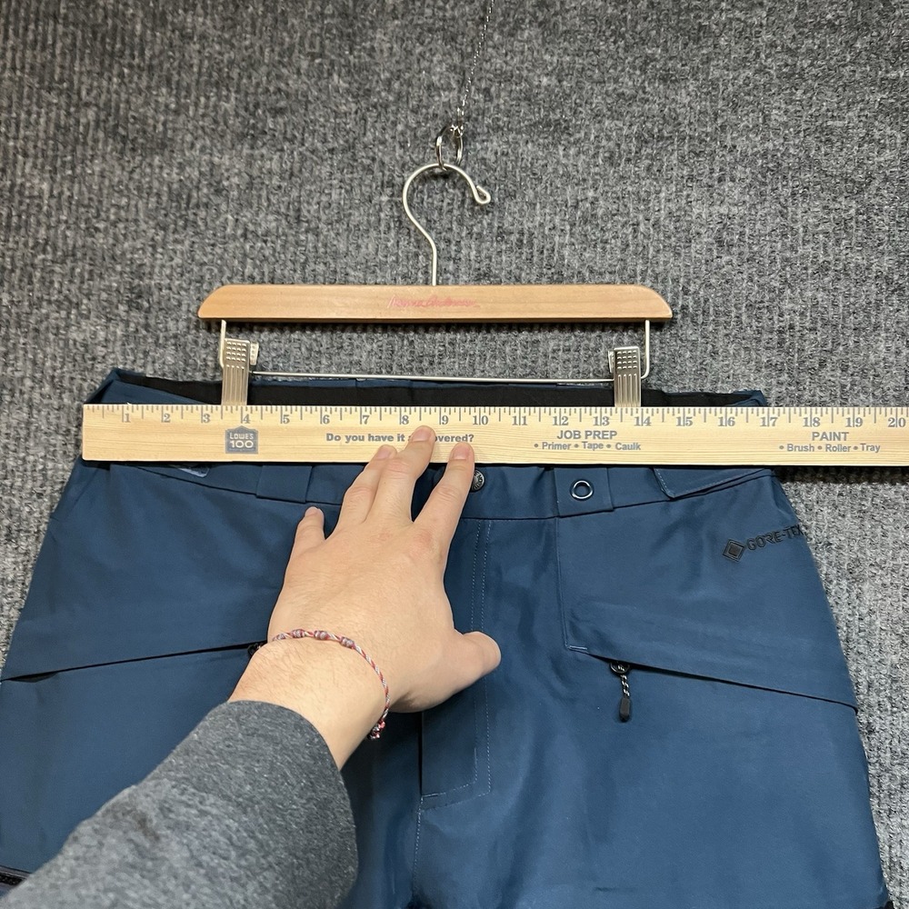 The North Face Powderflo Gore-tex Snow Pants Mens Medium Blue Waterproof - Picture 3 of 13